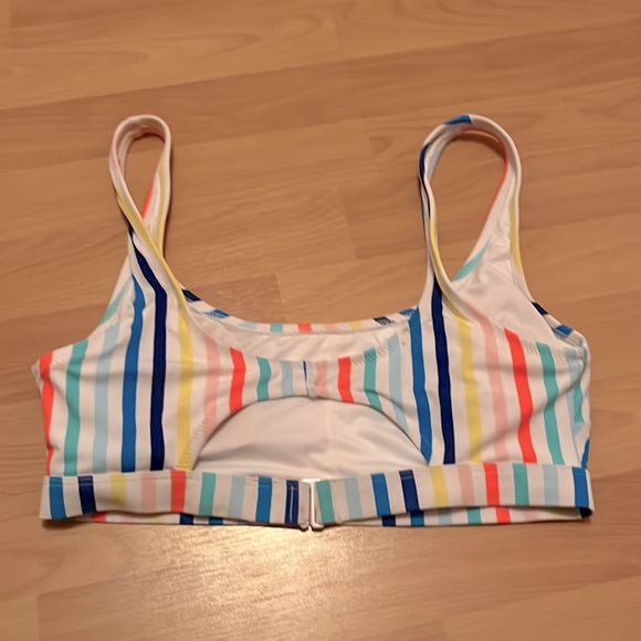 EUC rainbow bikini top - Picture 2 of 2